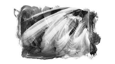 siyah mürekkep fırçası vuruşu. resimleme.