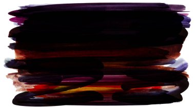 siyah mürekkep fırçası vuruşu. resimleme.