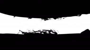 Grunge fırça darbeleri. Elle boyanmış soyut bir element. Altı çizili ve sınır tasarımı. Kusursuz döngü arkaplanı.