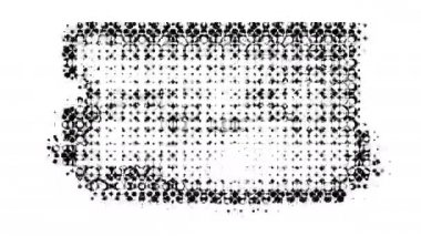 Grunge fırça darbeleri. Elle boyanmış soyut bir element. Altı çizili ve sınır tasarımı. Kusursuz döngü arkaplanı.