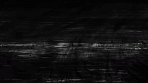 Grunge Fırça Darbeleri Elle Boyanmış Soyut Bir Element Altı Çizili — Stok video