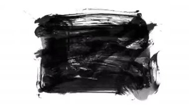 Grunge fırça darbeleri. Elle boyanmış soyut bir element. Altı çizili ve sınır tasarımı. Kusursuz döngü arkaplanı.