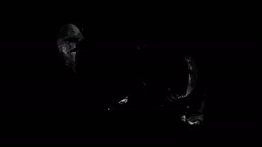 Grunge fırça darbeleri. Elle boyanmış soyut bir element. Altı çizili ve sınır tasarımı. Kusursuz döngü arkaplanı.