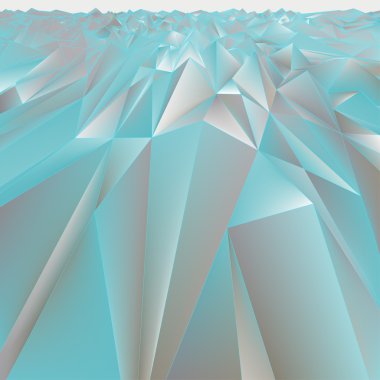 Kabartma geometrik arka planda gri-mavi tonları. Vektör tasarımı.