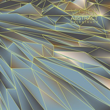 Geometrik çokgen doku. Soyut nötr arkaplan.