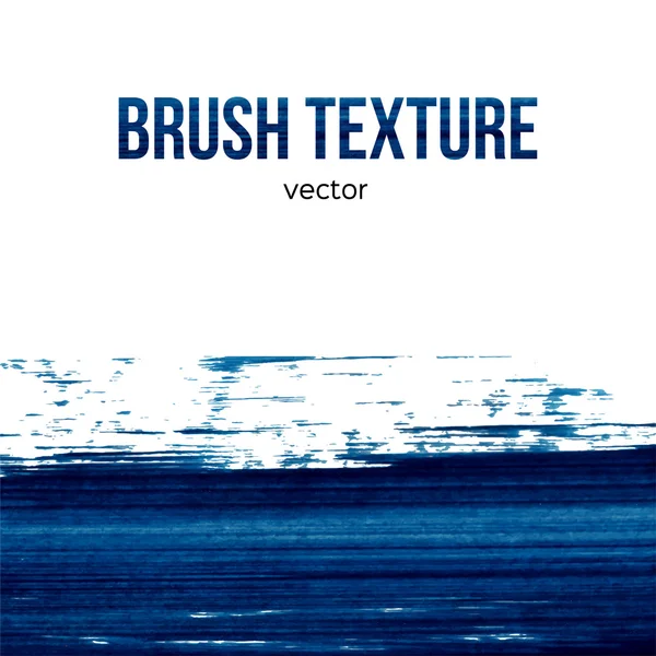 Brush stroke and texture. Vector design. — Stock Vector