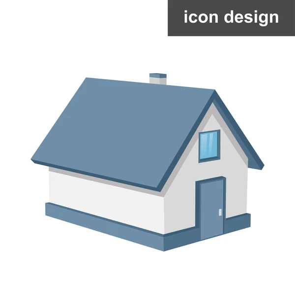 Hus hem ikon — Stock vektor