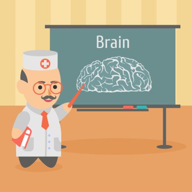 Tıp doktoru beyin tanı hastalık