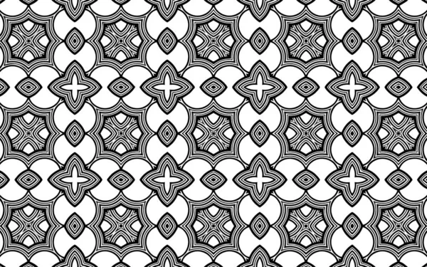 Doğulu karalamalardan esinlenen etnik geometrik arka plan. Soyut siyah beyaz şablon. Boyama kitabı, tekstil, duvar kağıdı için eşsiz desenler..