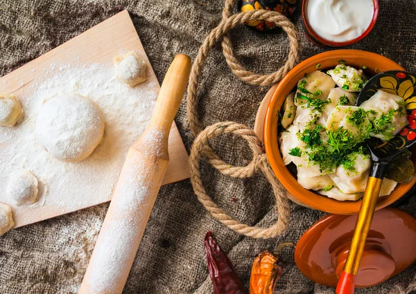 Dumplings — Stock Photo, Image