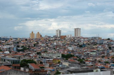 Sao Paulo Brezilya - Şehrin kuzeyinden bir manzara