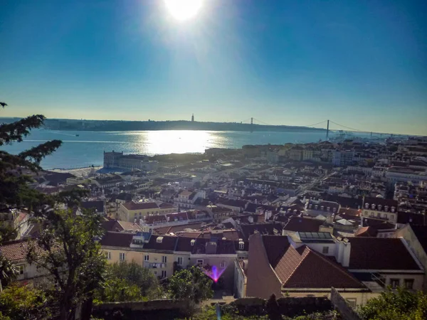 Foto Von Saint George Castle Lissabon — Stockfoto