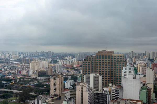 Sao Paulo Brasil Junho 2021 Vista Panorâmica São Paulo Dia — Fotografia de Stock