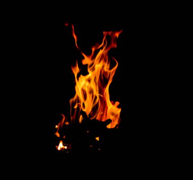 Ateş Soyut arkaplanı yakılıyor