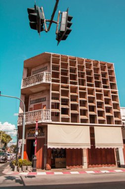 Film tahılları 29 Mayıs 2020. Özel coğrafi çekiciliğini göster Farklı yaşam koşulları, günlük yaşam karantinası sırasında şehir dışındaki Lamphun Thailand kırsalında