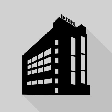 Hotel Icon uzun gölge etkisi ile.