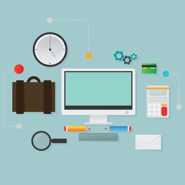 Modern iş çalışma öğeleri