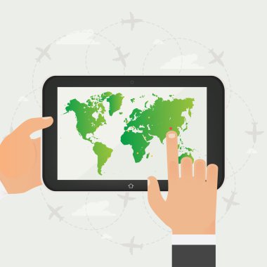 Uçak tarafından Global seyahat