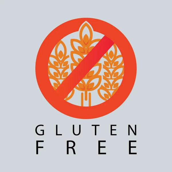 Glutén free icon. — Stock Vector