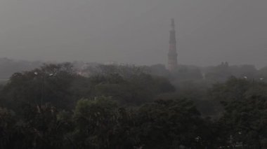 Kule Qutub Minar Yeni Delhi, Hindistan