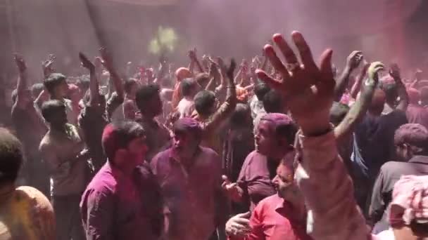 Holi - festival of colours. Day 2nd — Stock Video