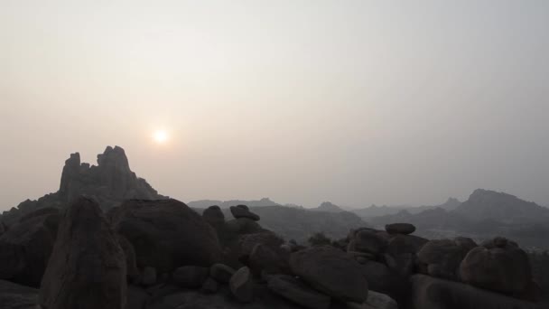 Paesaggi in Hampi, Karnataka, India — Video Stock