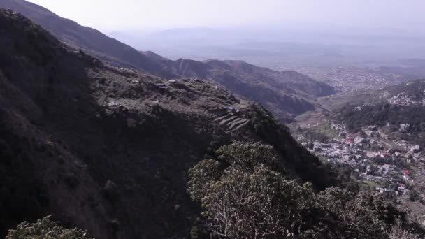 Paesaggi montani a Dharamsala, Himachal Pradesh, India — Video Stock