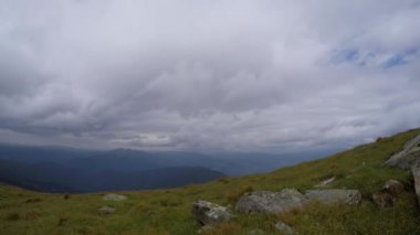 Timelapse dağ manzarası