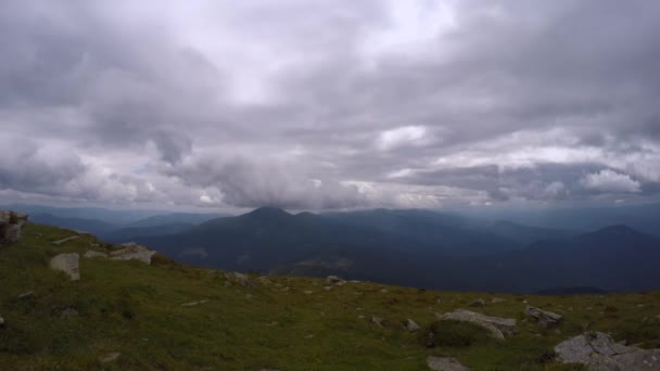 游戏中时光倒流山风景 — 图库视频影像