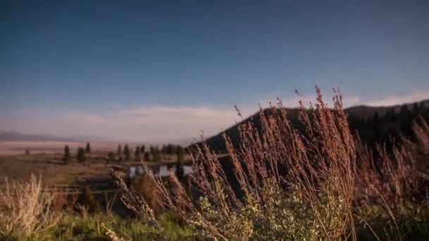 Dolly Shot αποκαλύπτουν λίμνη — Αρχείο Βίντεο