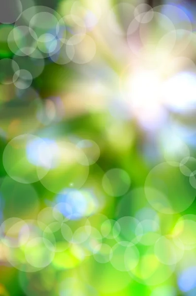 Abstract spring green background and light reflect — Stock Photo, Image