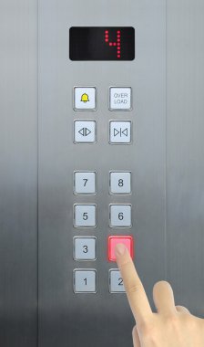 yandan basın 4 kat Asansör