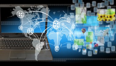 soyut dünyada teknolojik altyapı     