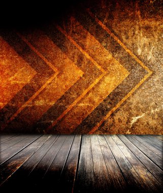 Arkaplan için eski grunge duvarını özetle