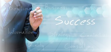 işadamı el yazma başarı