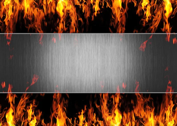 Abstract fire flame background — Stock Photo, Image