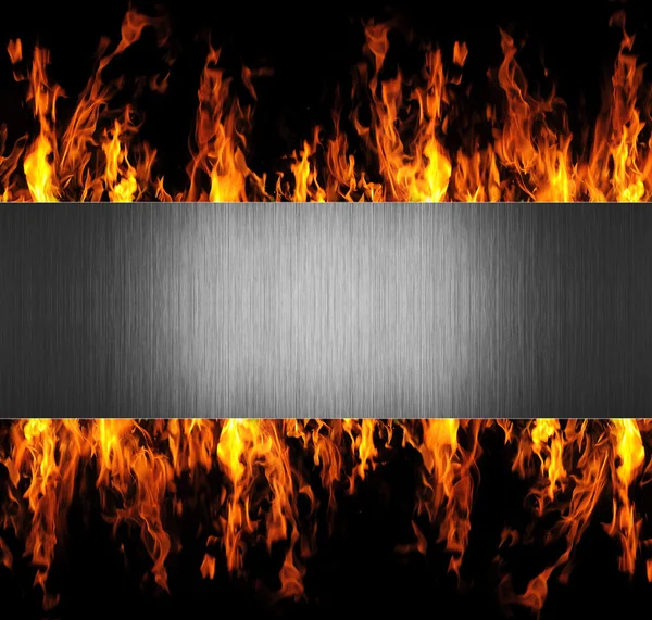 Abstract fire flame background — Stock Photo, Image