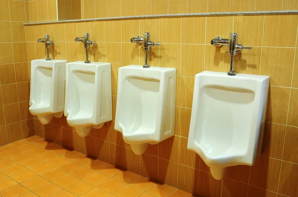 Urinals at office — Stock Photo, Image
