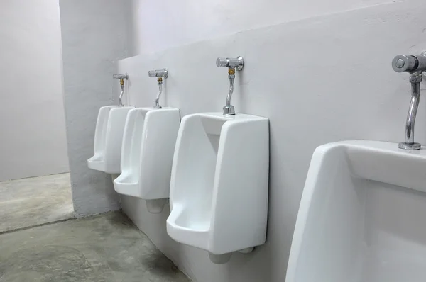Urinals at office — Stock Photo, Image