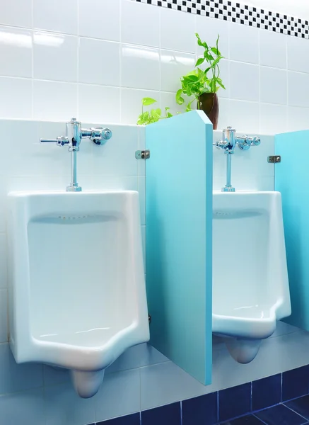 Urinals at office — Stock Photo, Image