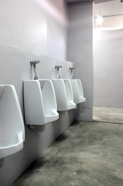 Urinals at office — Stock Photo, Image