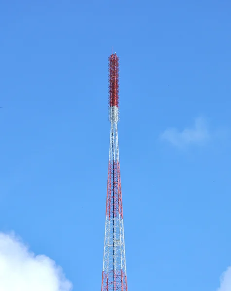 Antena Torre de Comunicação — Fotografia de Stock