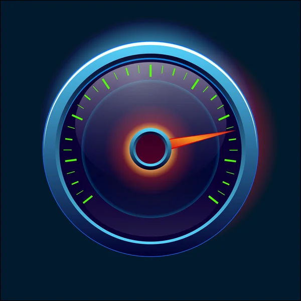 Araba hız göstergesi ve gösterge tablosu