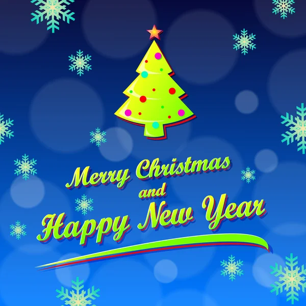 Mutlu Noeller ve mutlu yıllar kartı.