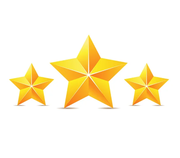 Vektör altın yıldız