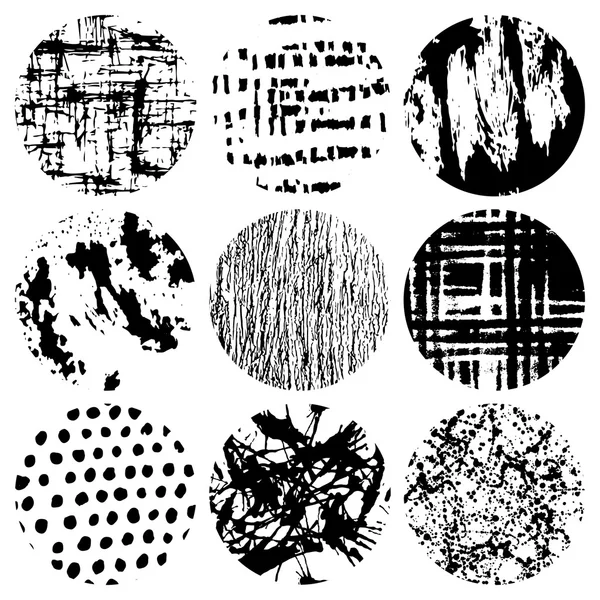 grunge daireler kümesi