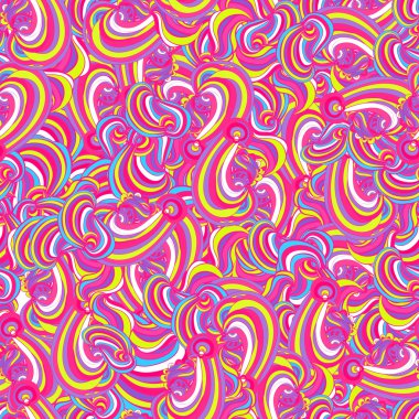 Pembe soyut sorunsuz karalamalar desen