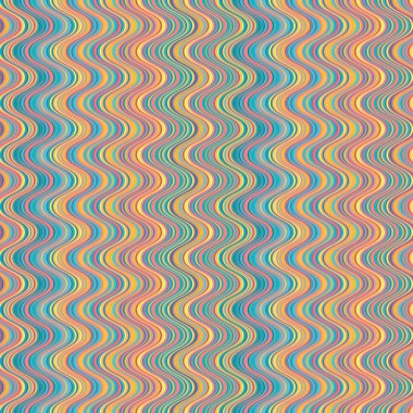 Yumuşak sorunsuz dalgalar desen