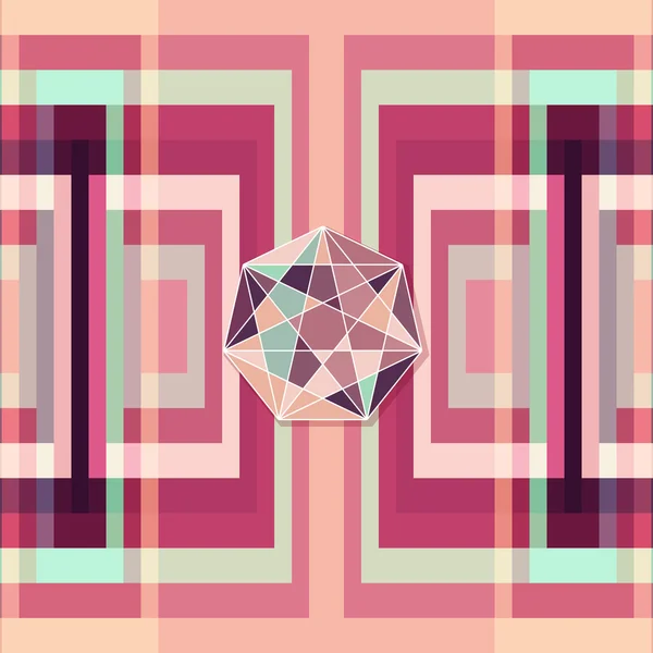Abstrakt färgglad geometrisk bakgrund. — Stock vektor