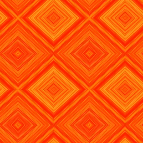 Fantasy orange geometriska seamless mönster. — Stock vektor